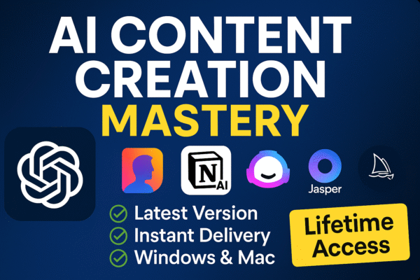 🤖 AI Content Creation Mastery Course – 2024 Edition